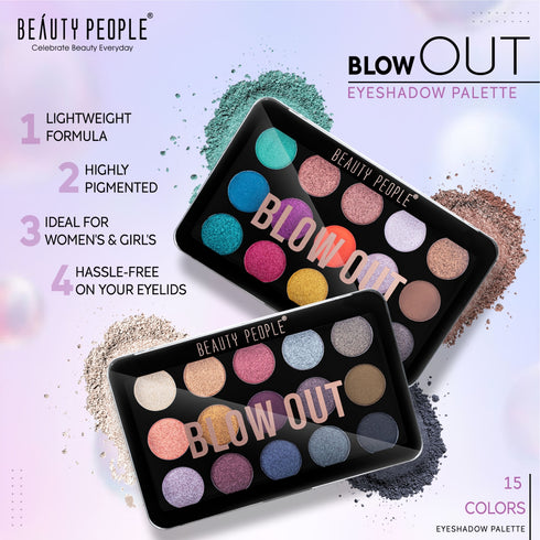 Beauty People Blow Out Eyeshadow Palette-Intense 01