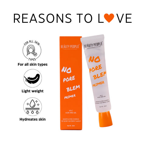 No Pore Blem Make Up Primer-Vit C and Aloe Vera